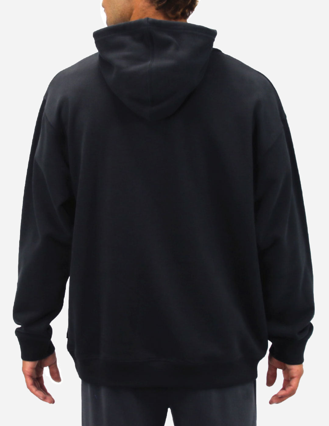 RIPTIDE - Men’s Pullover Hoodie French Terry - Black