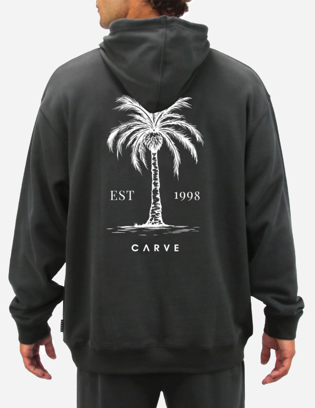 ARECA - Men’s French Terry Pullover Hoodie – Charcoal