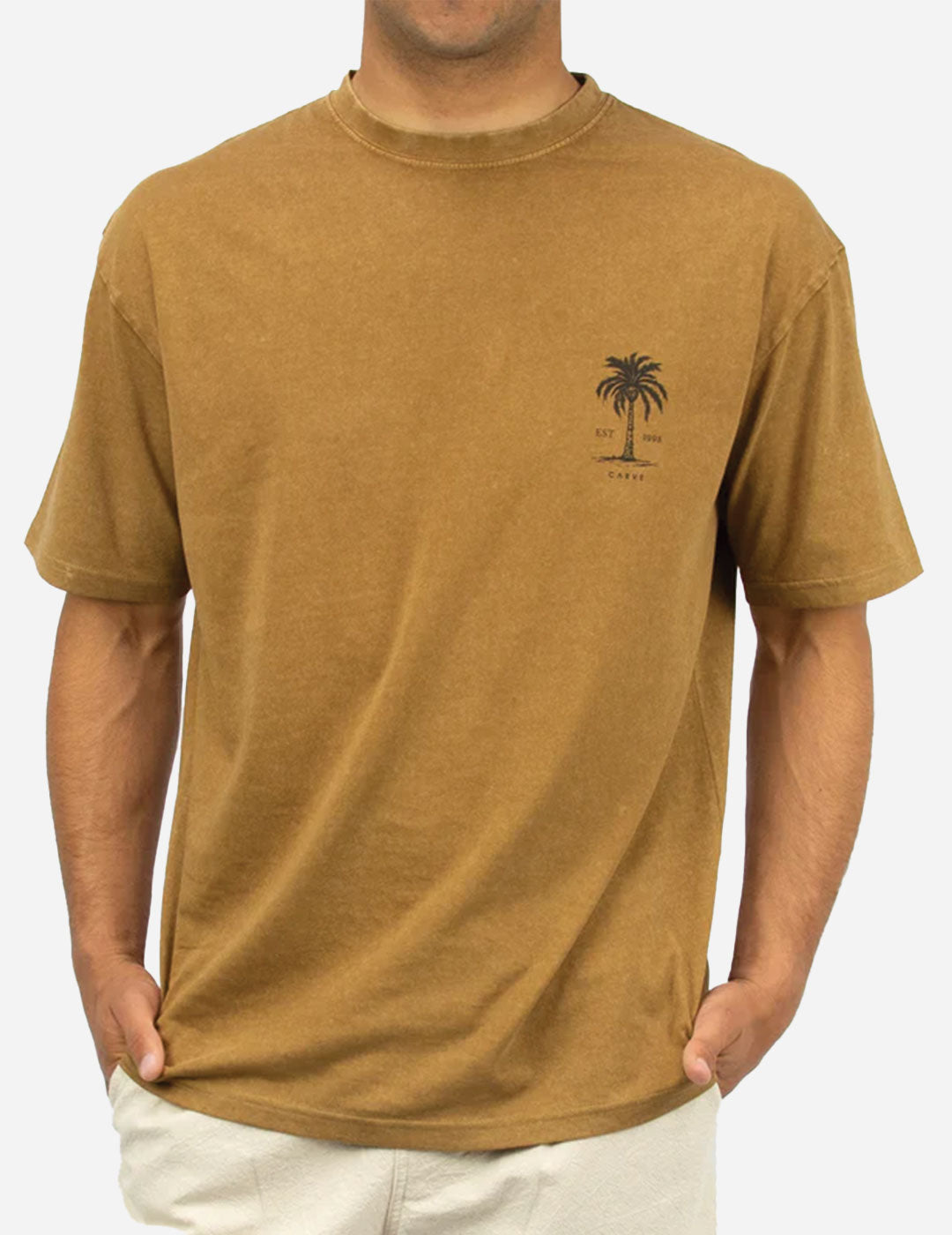 ARECA - Hulk's oversized short sleeve tee - Mustard