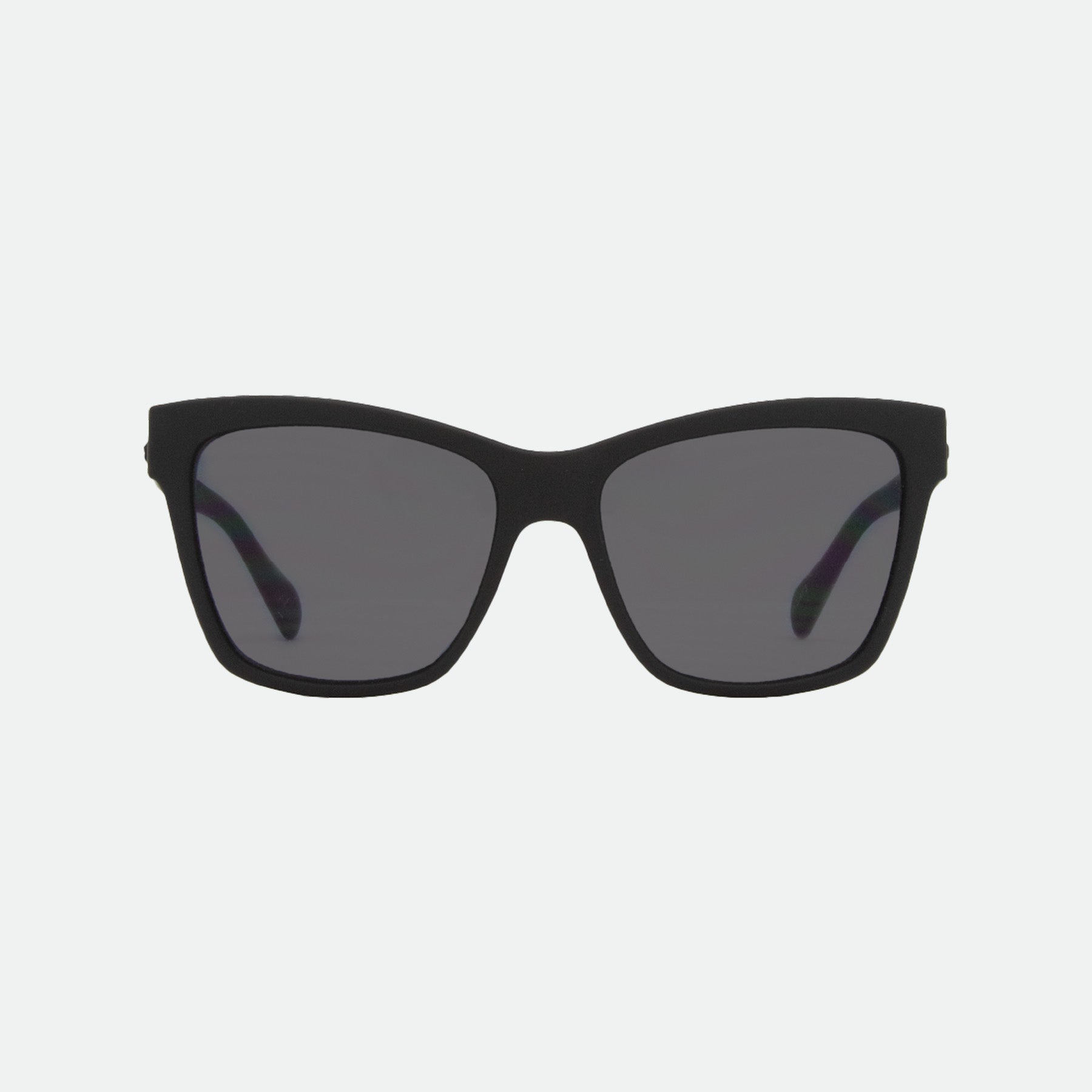 Gomez Jr - Matt Black Frame Sunglasses