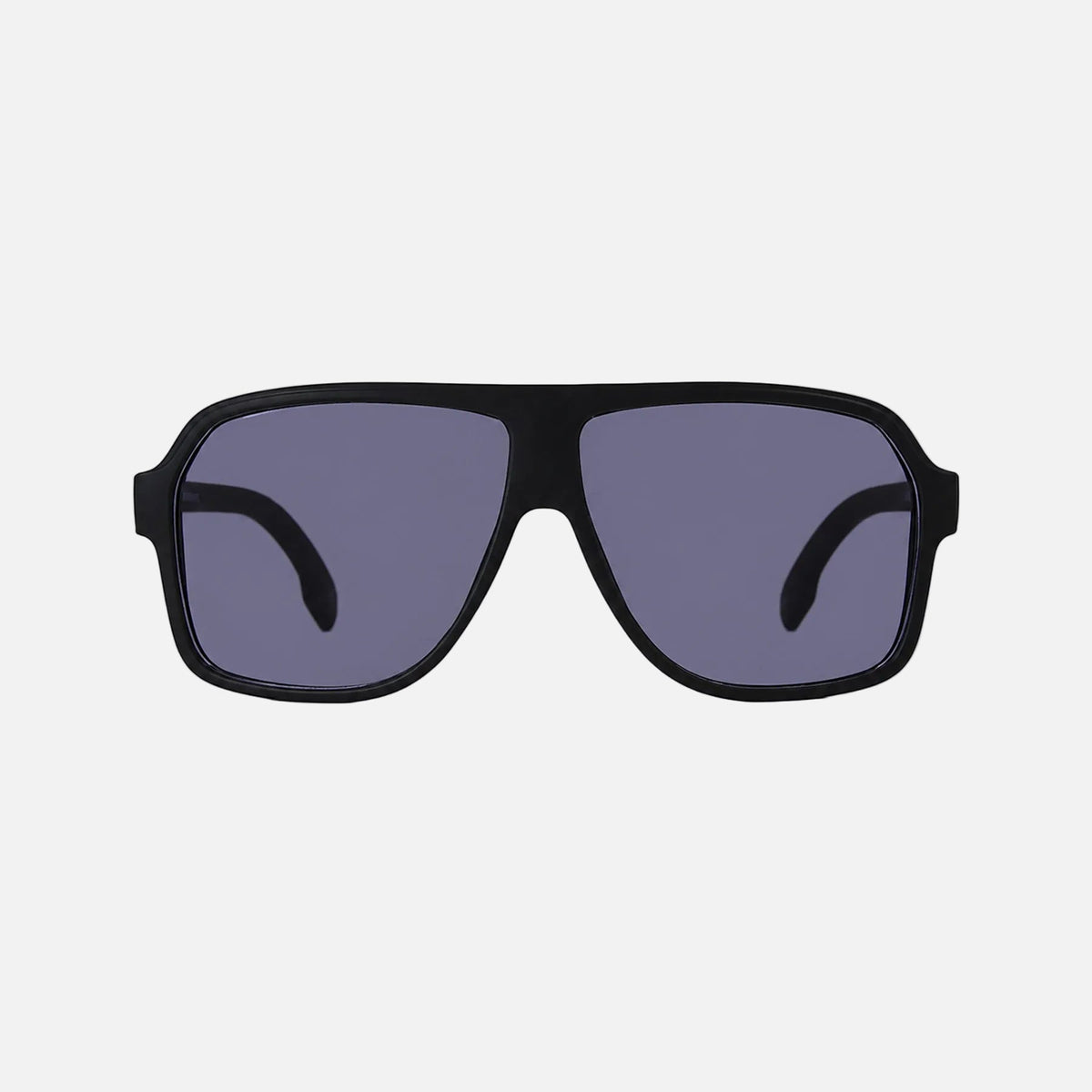 RESTLESS SOUL - MATTE BLACK FRAME WITH VIOLET LENS