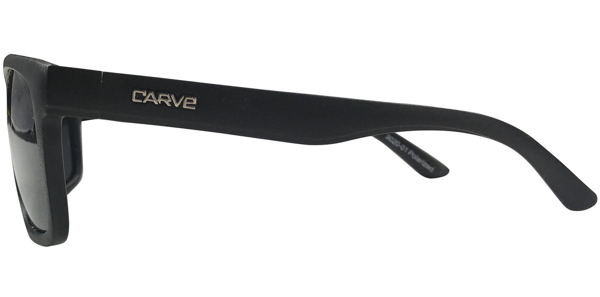 Goblin - Injected Polarized Matt Black Frame Recycled Sunglasses