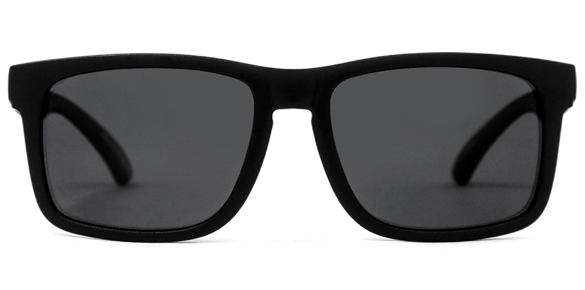Goblin - Injected Polarized Matt Black Frame Recycled Sunglasses