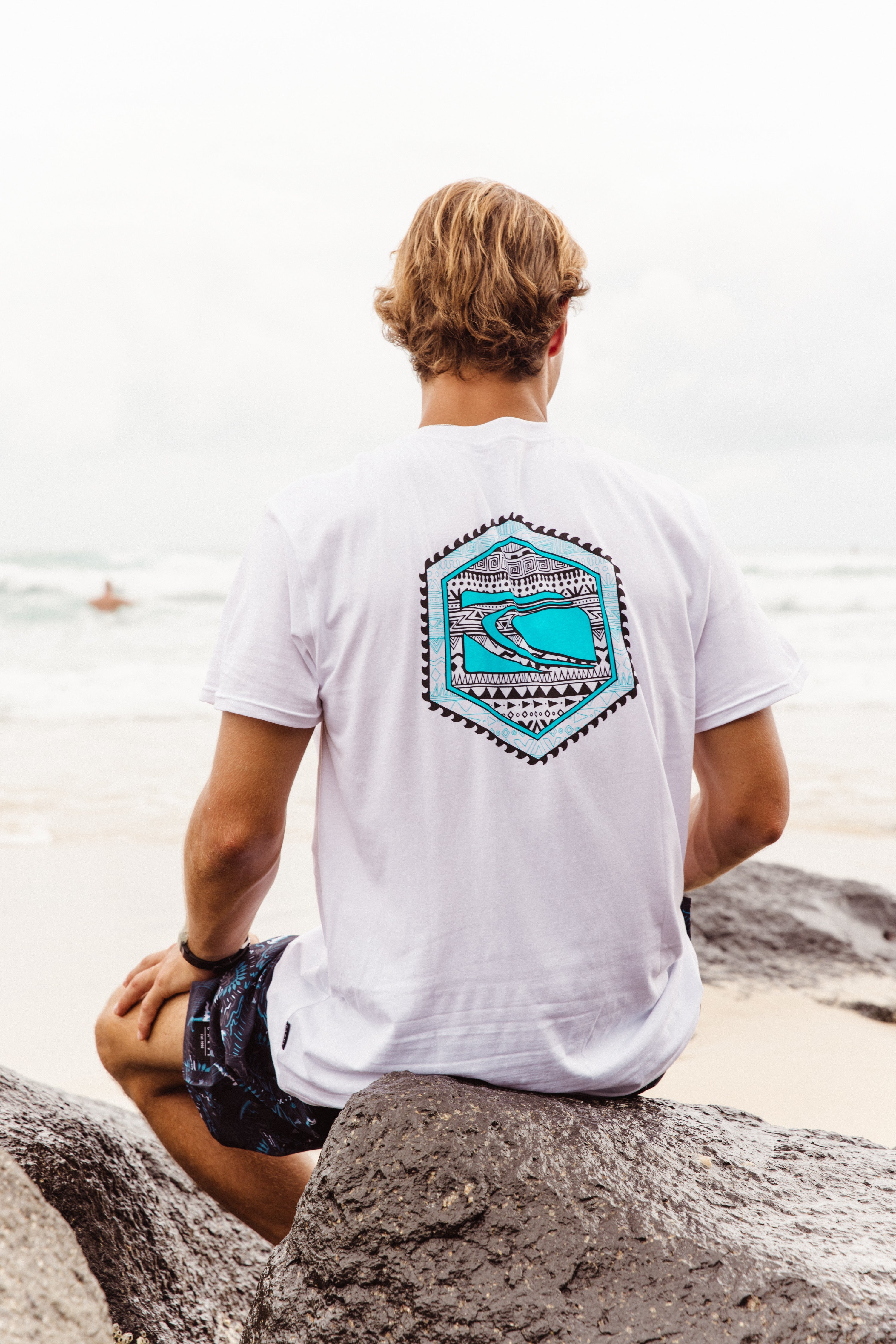 Icon - Boys Short Sleeve Tee - White