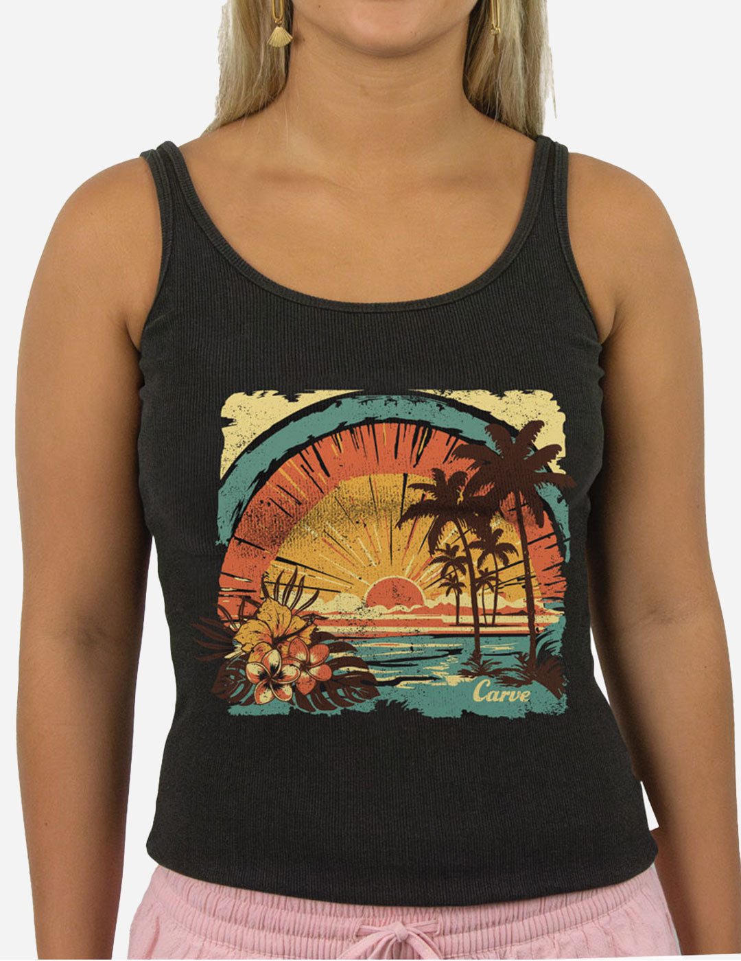 Paradise - Women's Tank Top - Black